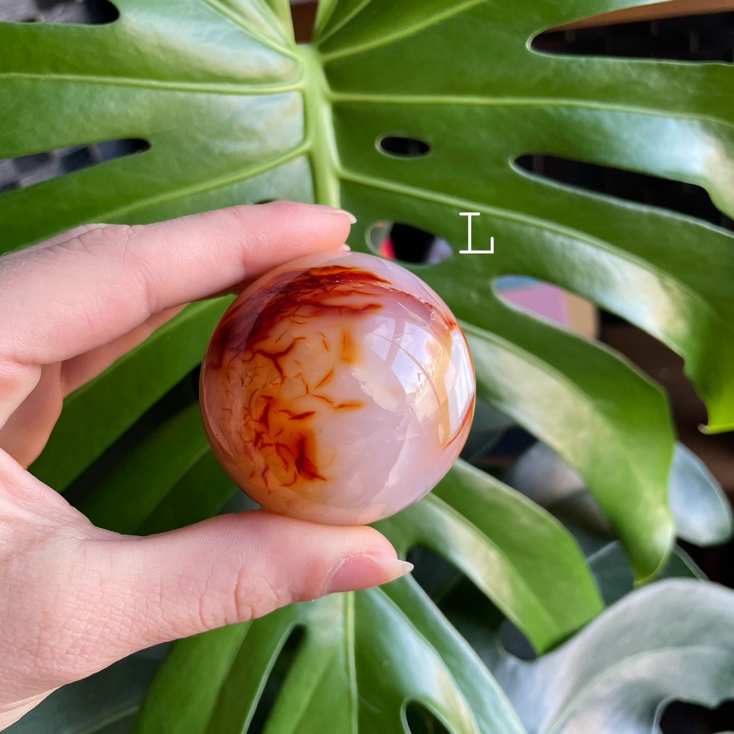 Carnelian Spheres