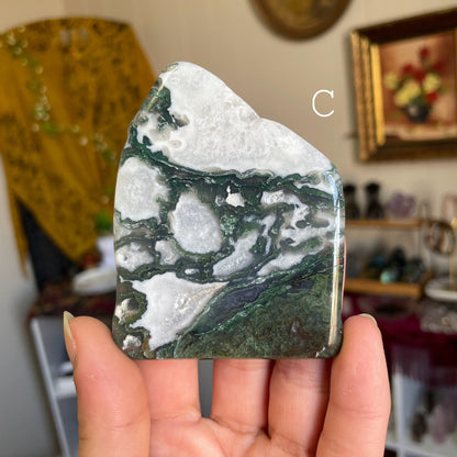 Moss Agate Slabs