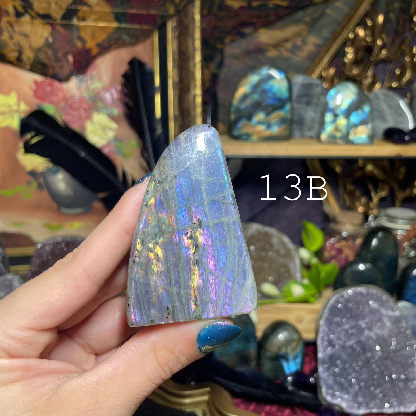 Labradorite Freeforms (Purple/Pink flash)