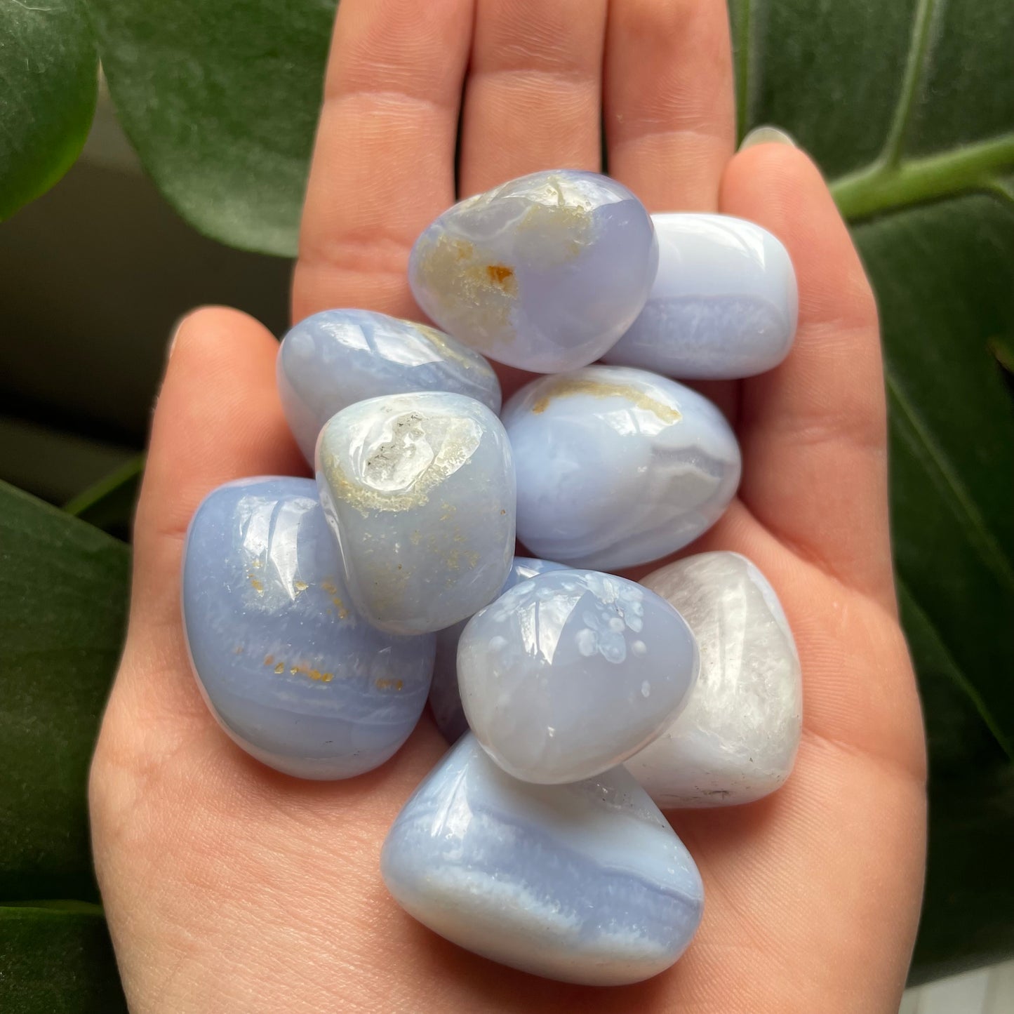 Blue Lace Agate Tumble