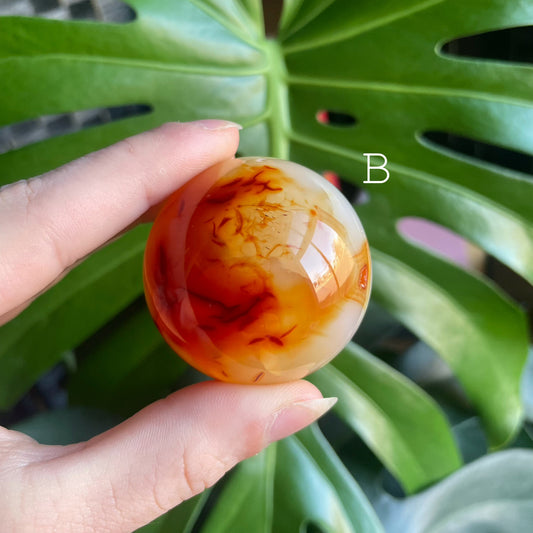 Carnelian Spheres
