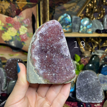 Uruguay Amethyst Cut Bases