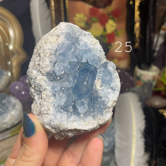 Celestite Clusters