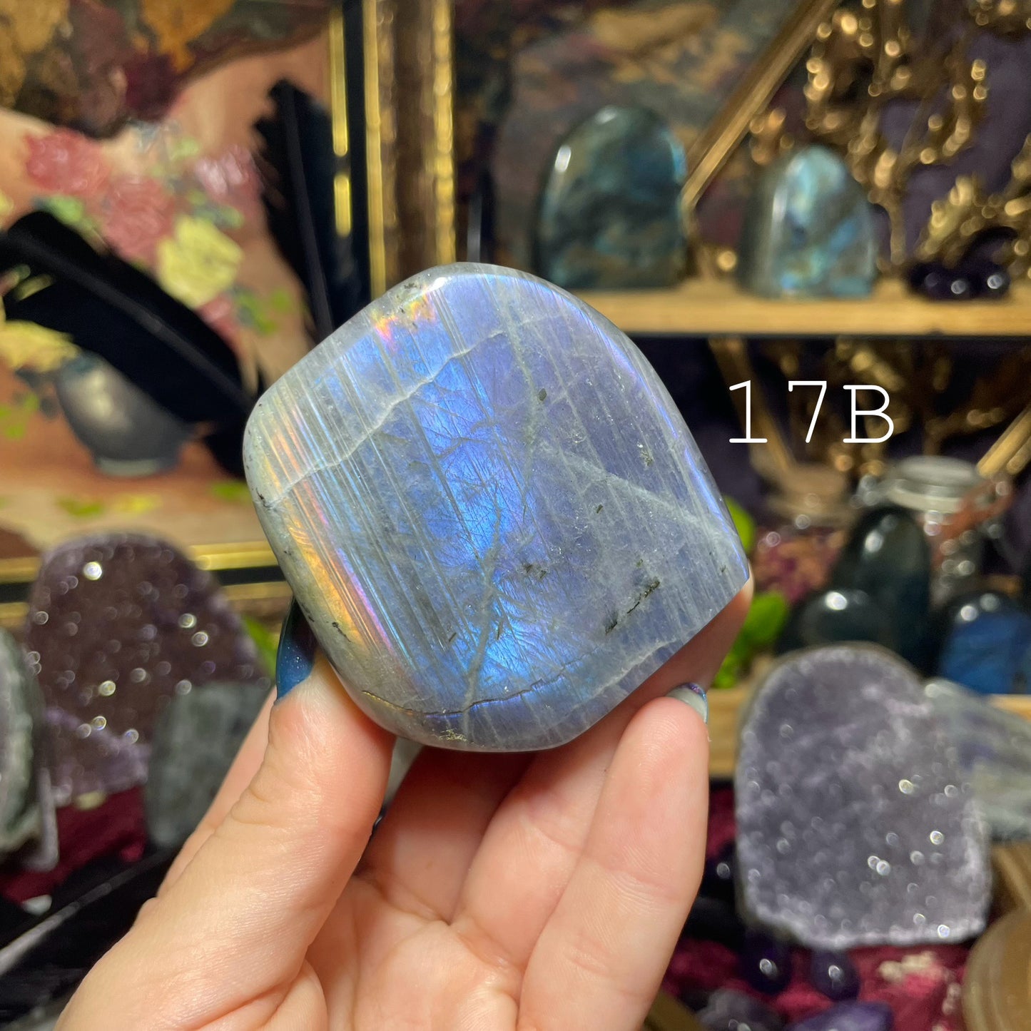 Labradorite Freeforms (Purple/Pink flash)