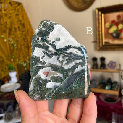 Moss Agate Slabs
