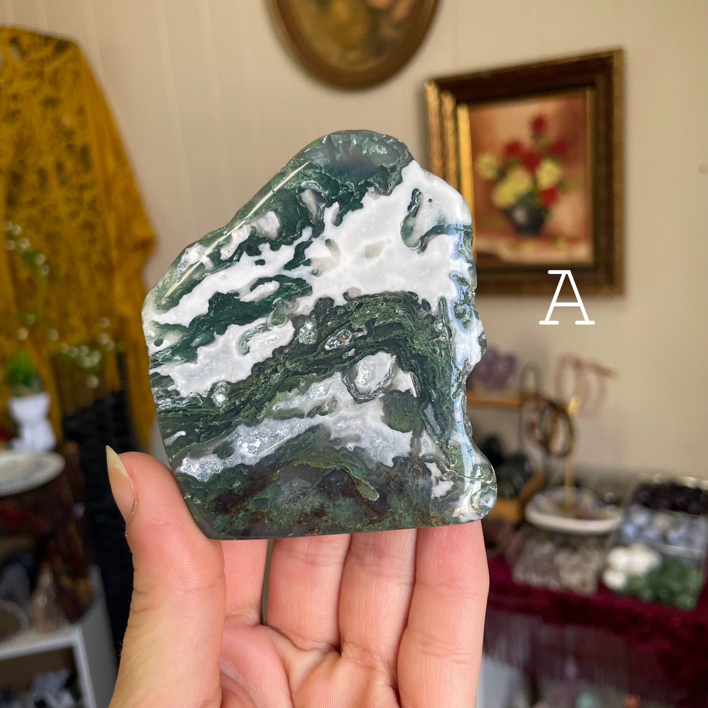 Moss Agate Slabs