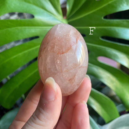 Fire Quartz Palm Stones