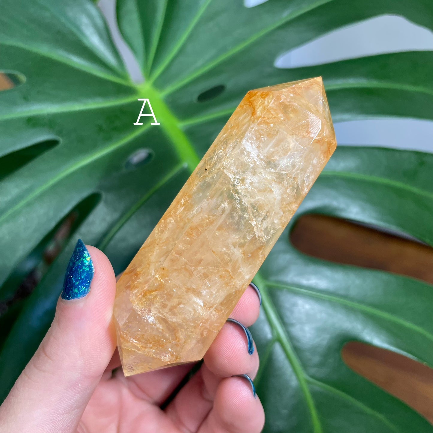 Golden Healer Quartz DT Points