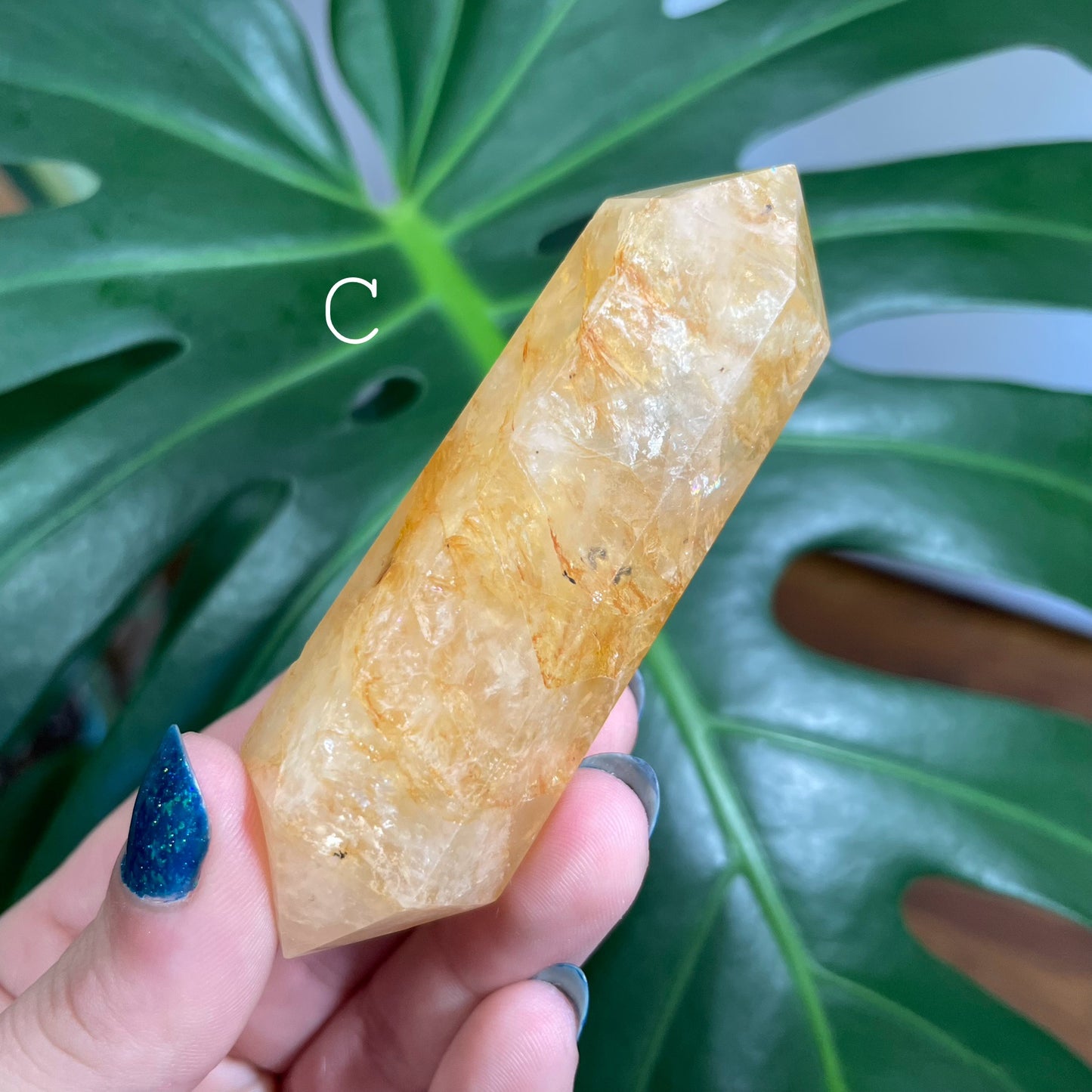 Golden Healer Quartz DT Points