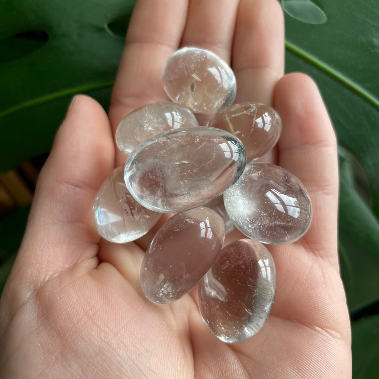 Clear Quartz Tumbles